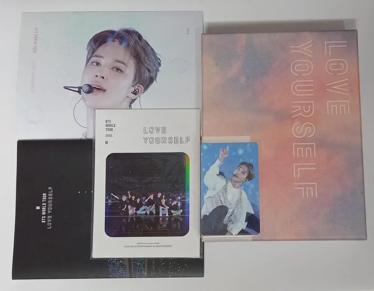 방탄 럽유셀 서울 DVD 지민 풀셋